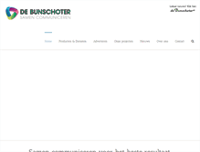 Tablet Screenshot of debunschoter.nl